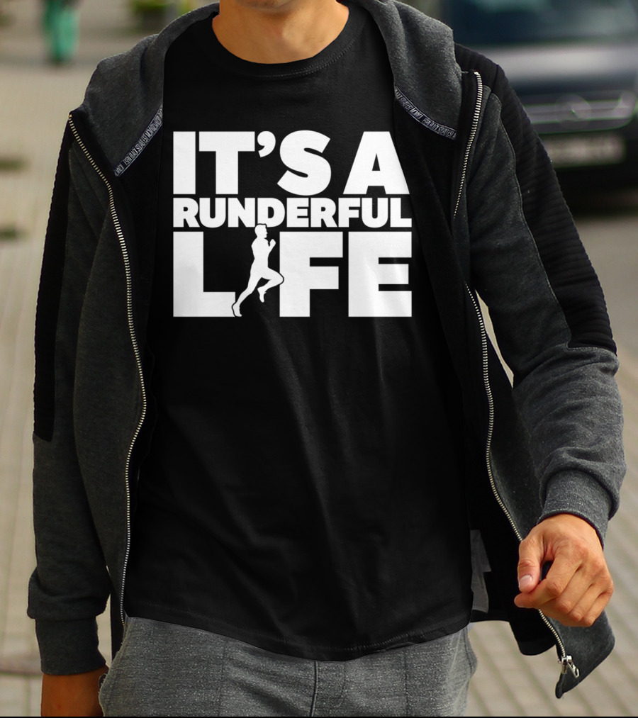 It's A Runderful Life Running T-Shirt