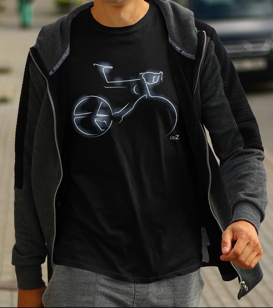 Bike Light Mix ODZ Neon Outline T-Shirt