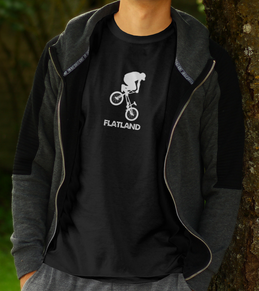 Flatland BMX Tricks Bicycle Sport T-Shirt
