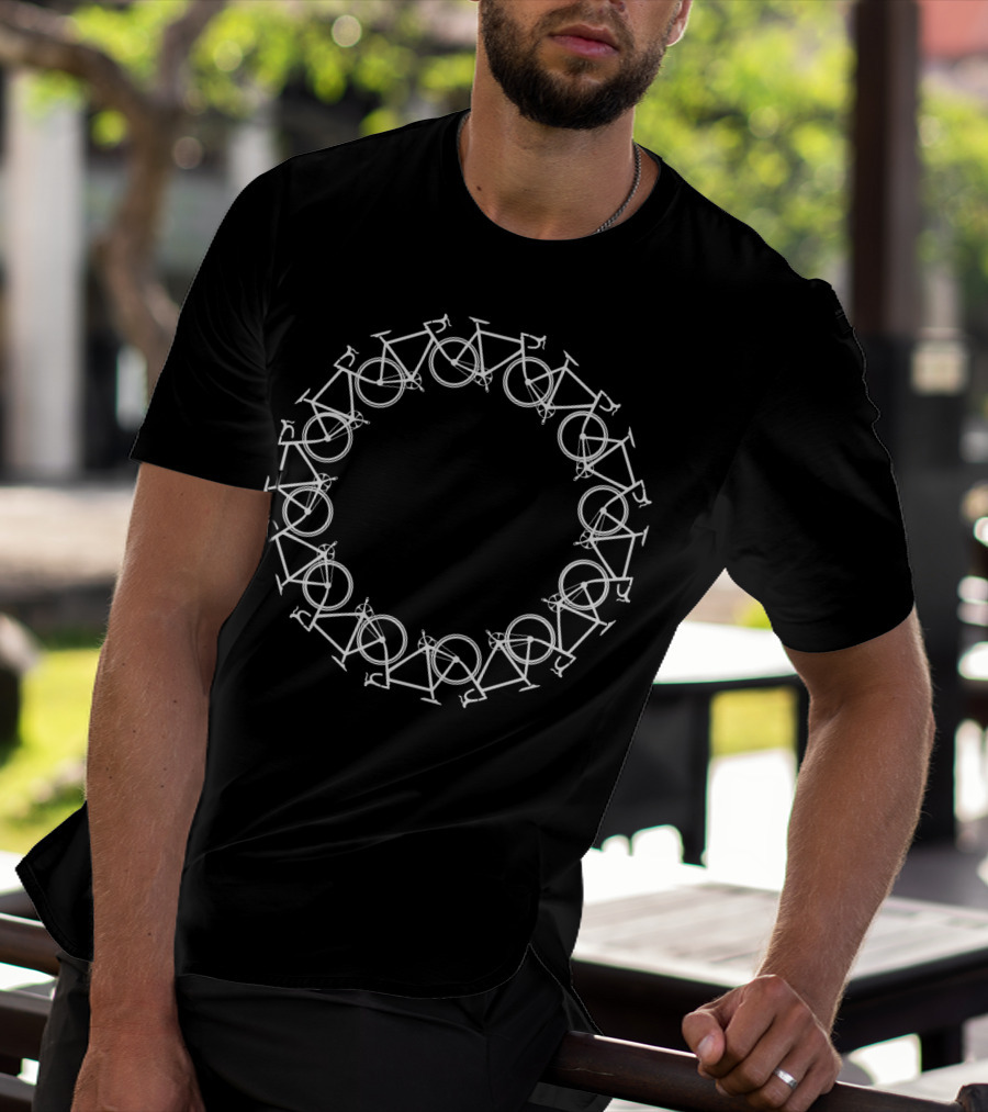 Circle Of Bike Bicycle T-Shirt