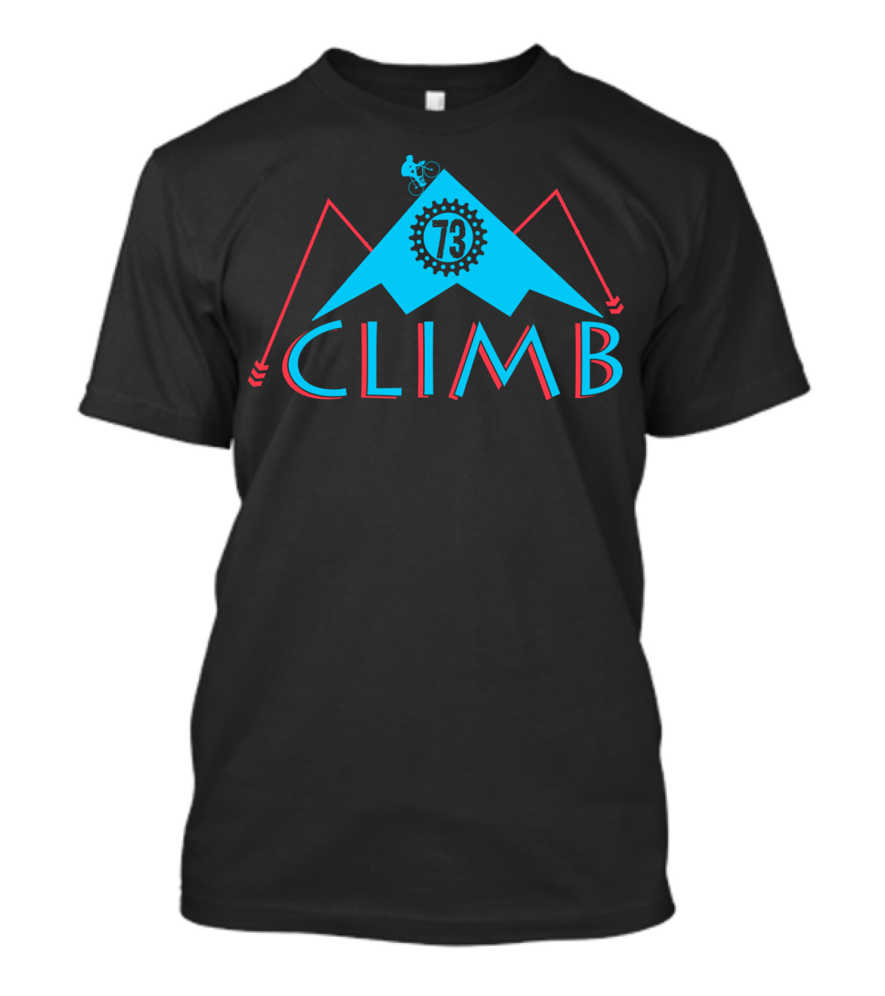 CLIMB 73 Mountain Biking Adventure T-Shirt