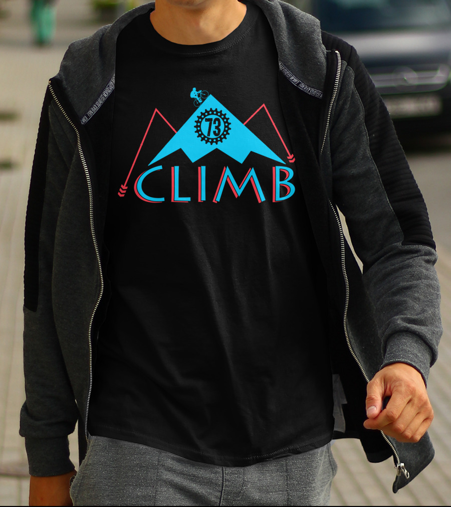 CLIMB 73 Mountain Biking Adventure T-Shirt