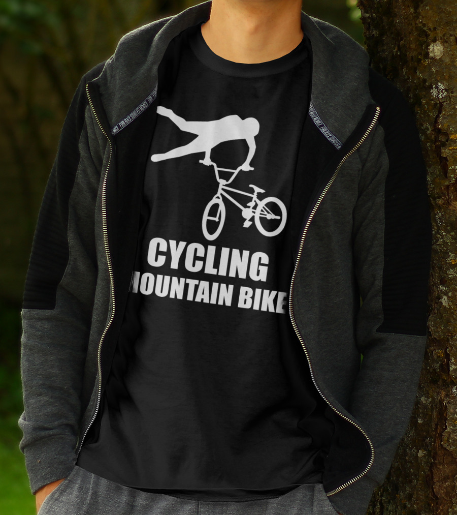 Cycling Mountain Bike Stunt T-Shirt