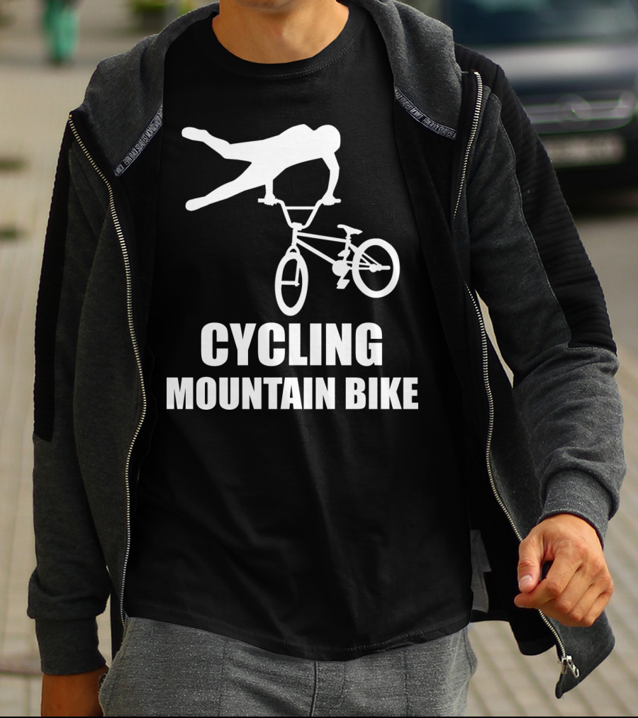 Cycling Mountain Bike Stunt T-Shirt