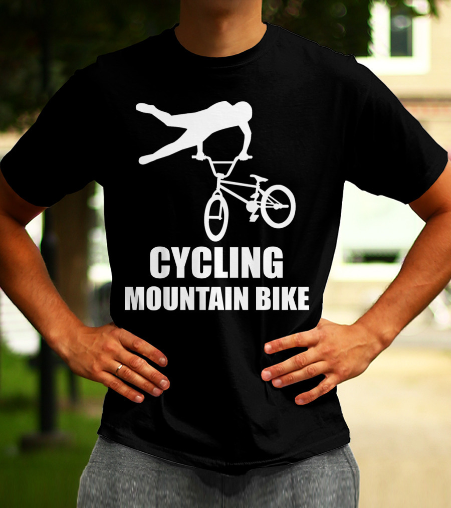 Cycling Mountain Bike Stunt T-Shirt