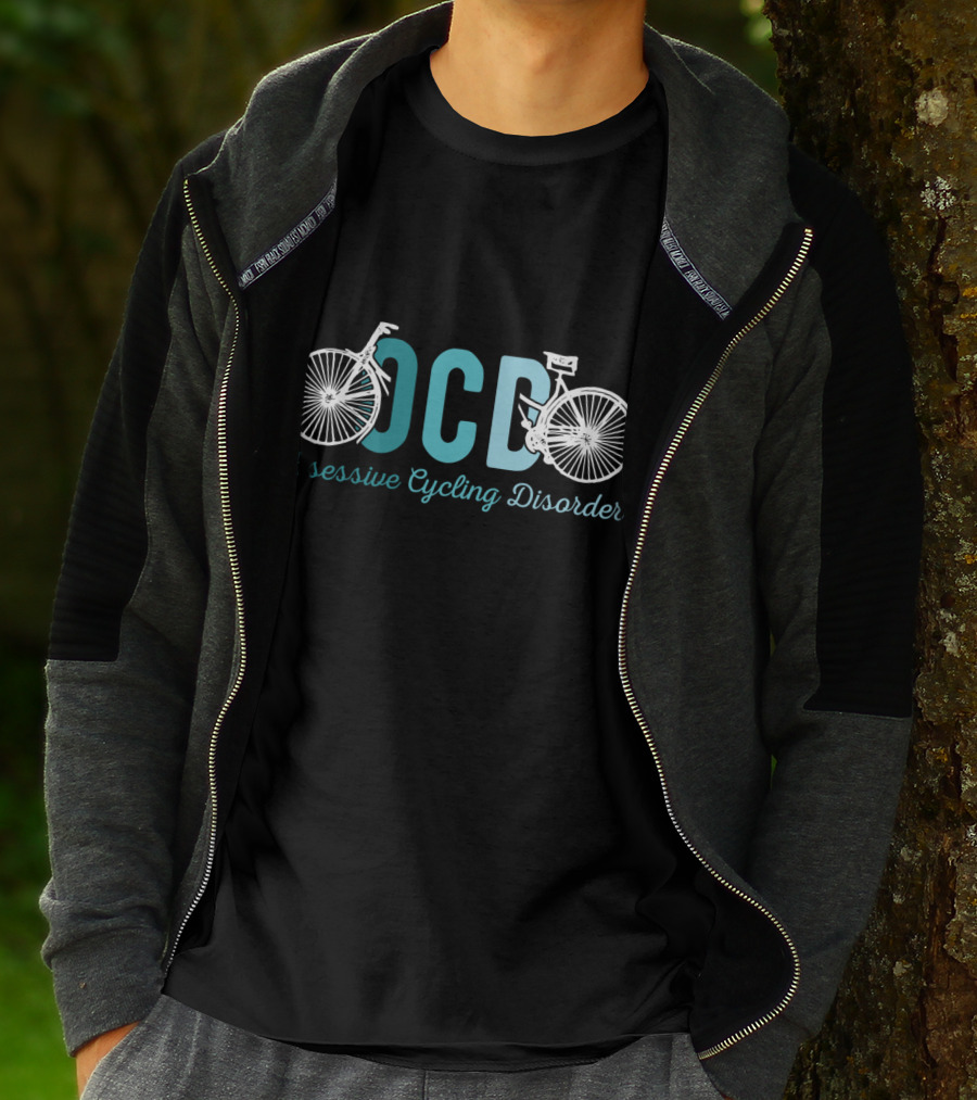 Obsessive Cycling Disorder OCD T-Shirt