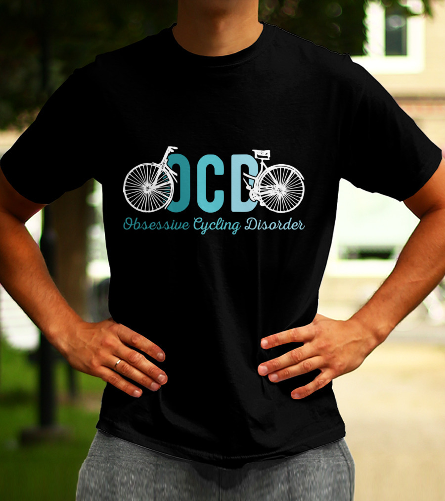 Obsessive Cycling Disorder OCD T-Shirt