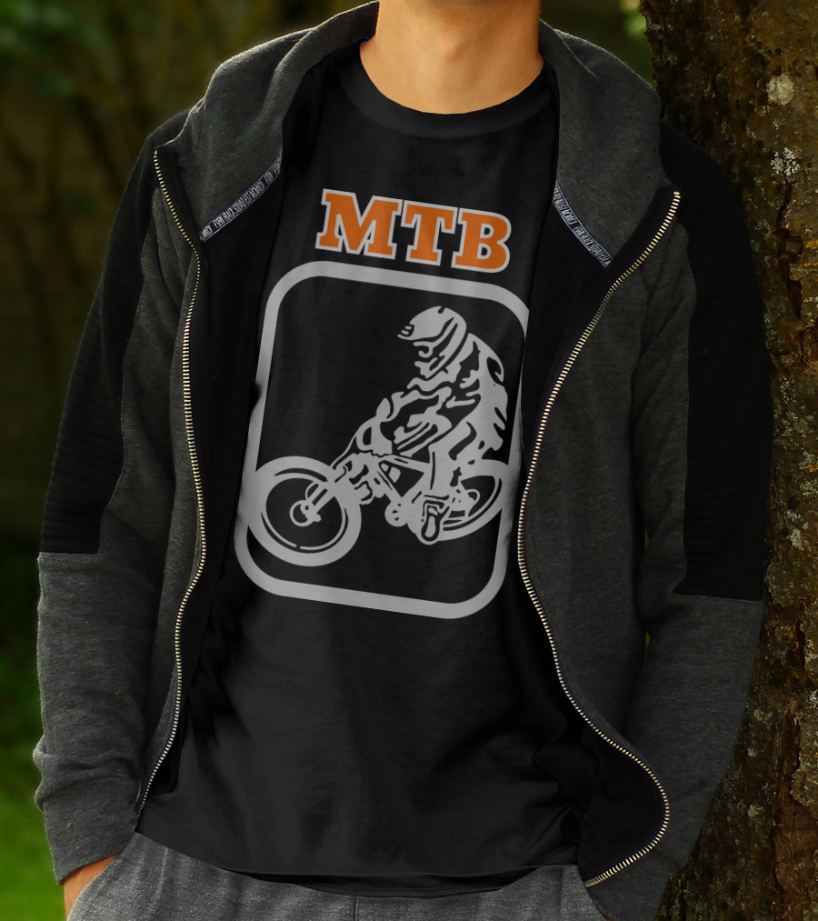 MTB Downhill Mountain Bike Rider T-Shirt