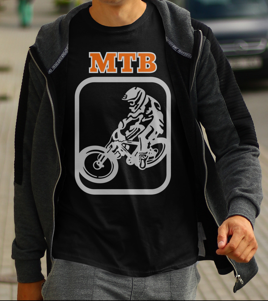 MTB Downhill Mountain Bike Rider T-Shirt