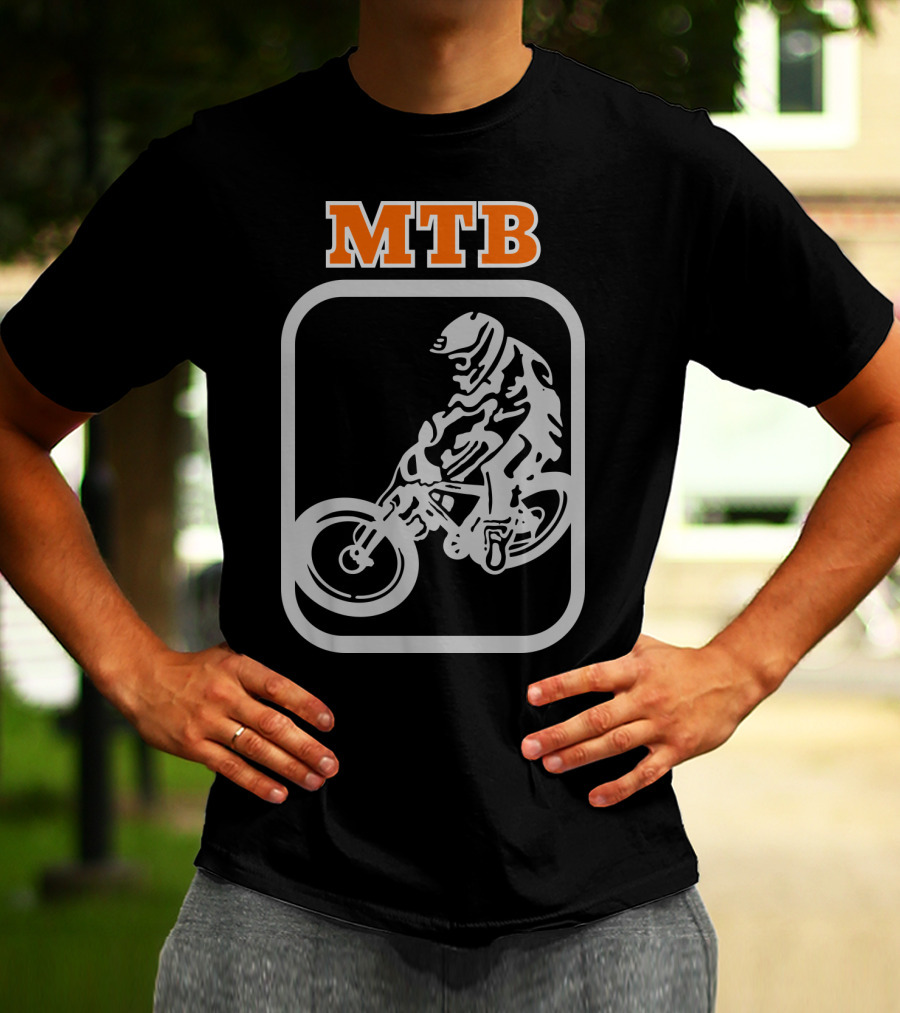 MTB Downhill Mountain Bike Rider T-Shirt