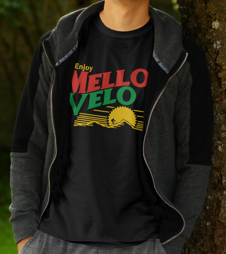Enjoy Mello Velo Bicycle Adventure T-Shirt