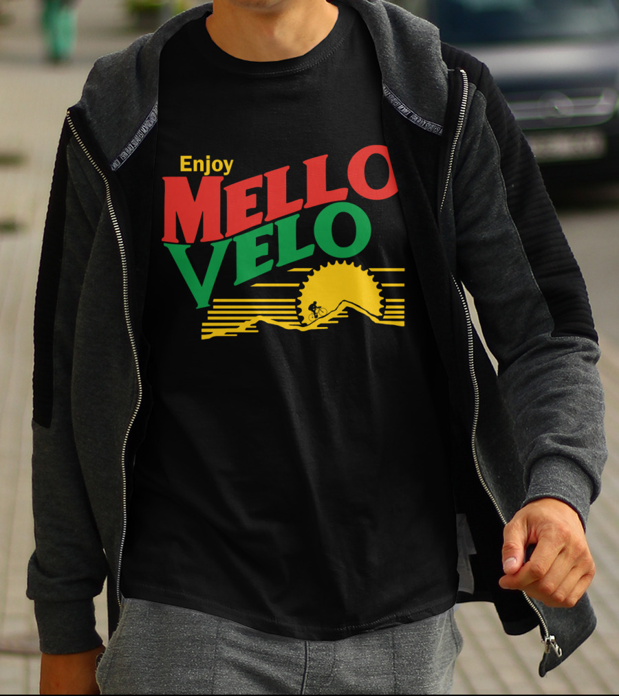 Enjoy Mello Velo Bicycle Adventure T-Shirt
