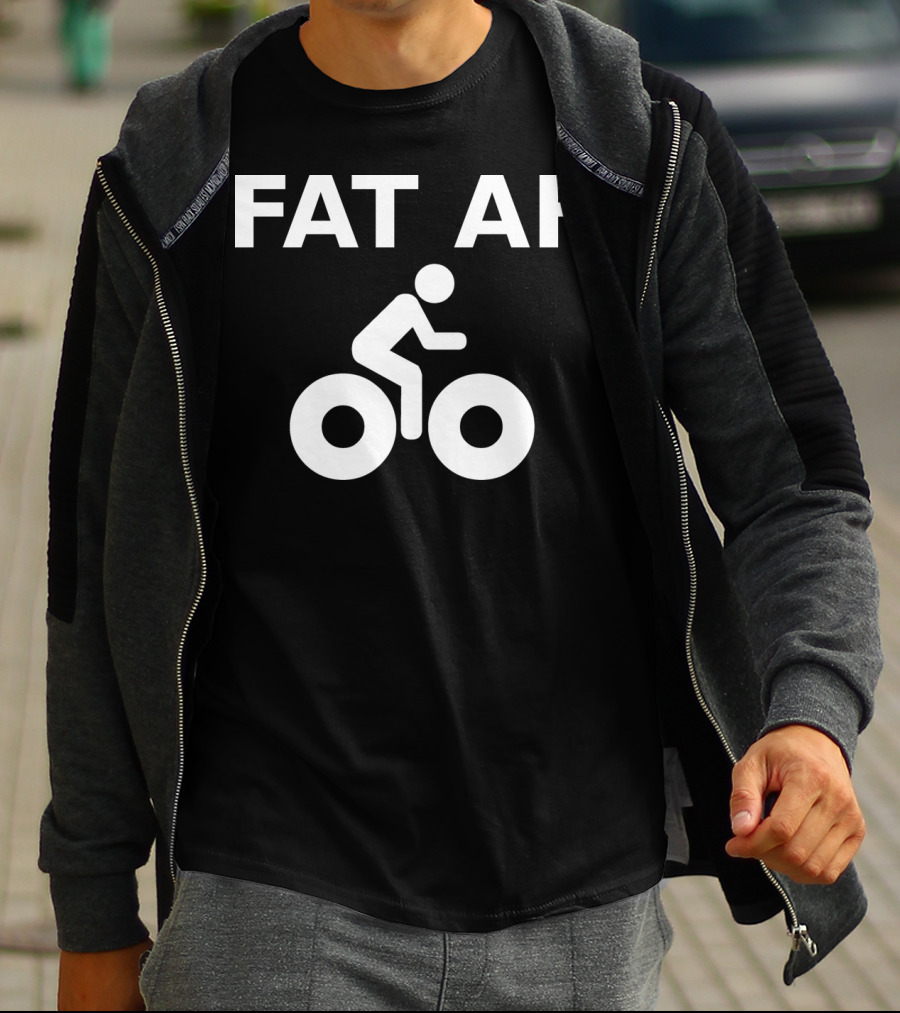 FAT AF Bike Rider T-Shirt