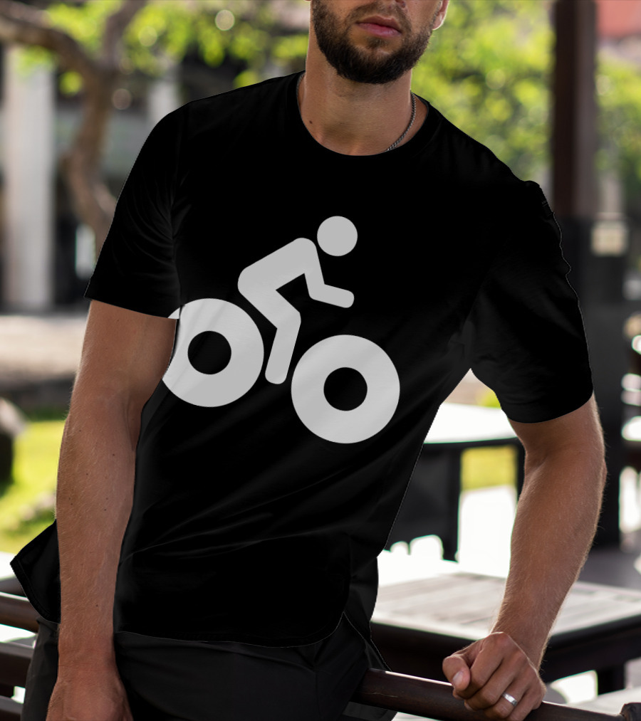 Fat Bike Iconic Cyclist T-Shirt