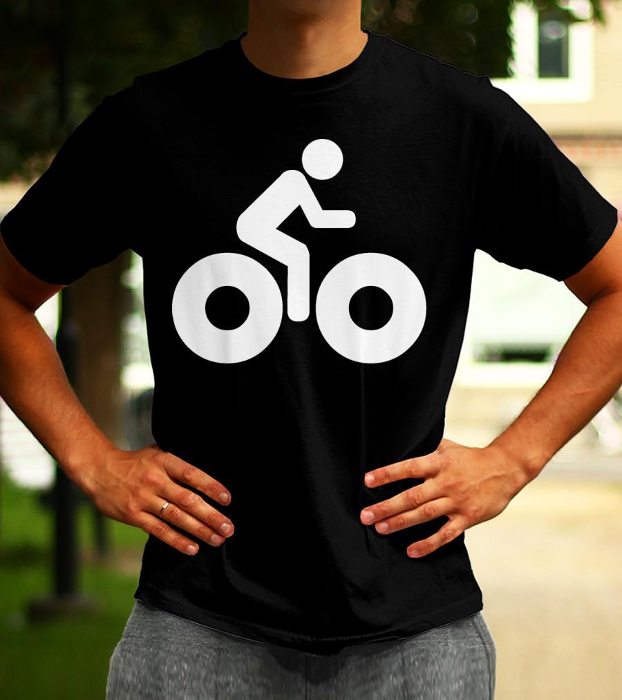 Fat Bike Iconic Cyclist T-Shirt