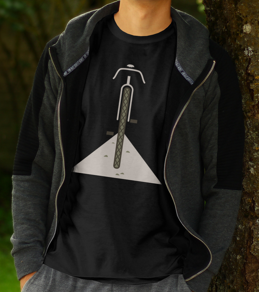 Gravel Grinder Bicycle Path Adventure T-Shirt