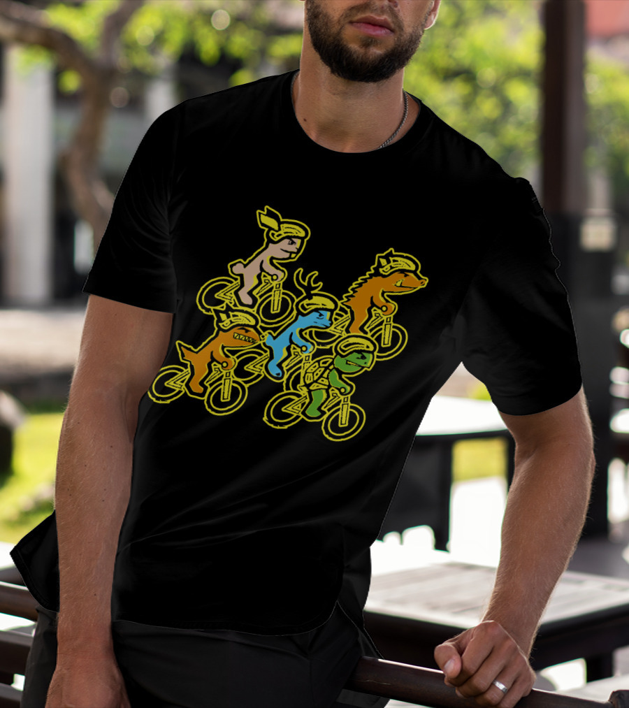 Cycling Animals Team Adventure T-Shirt