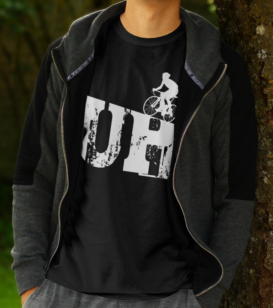 Mountain Bike Rider UP Cycling T-Shirt