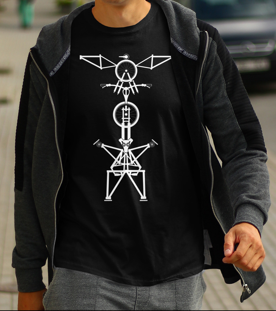 MTB Totem Mountain Bike Parts T-Shirt