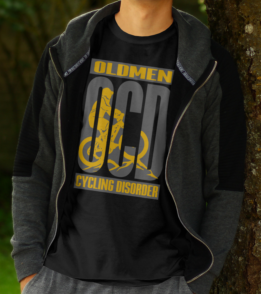 OLDMEN OCD CYCLING DISORDER BIKER T-Shirt