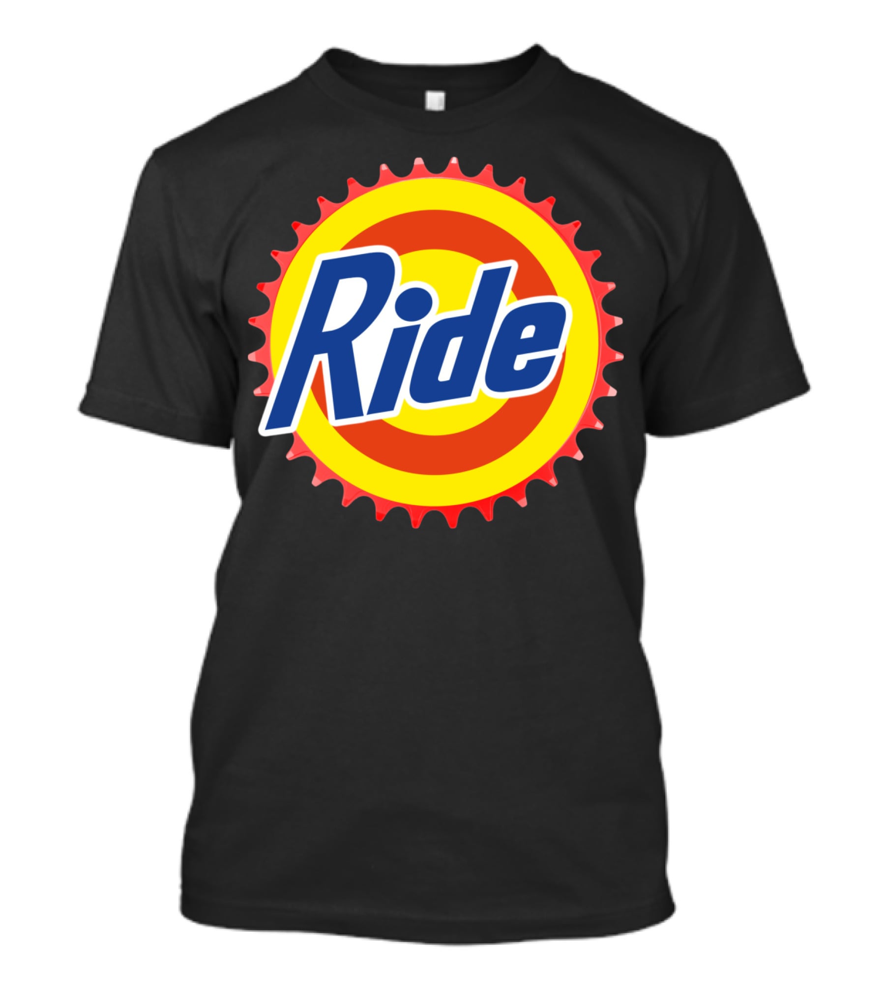 Ride Clean Cycling Gear Bottle Cap T-Shirt