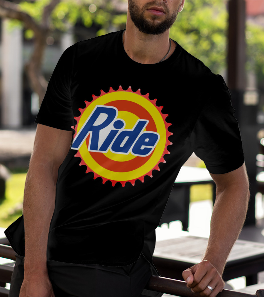 Ride Clean Cycling Gear Bottle Cap T-Shirt