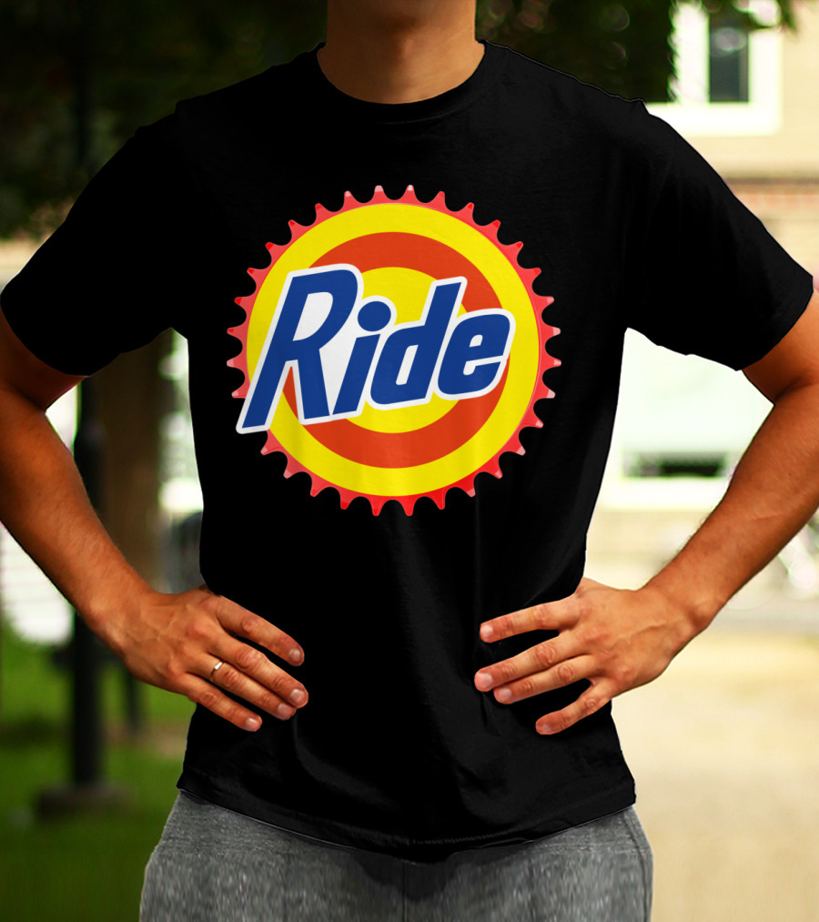 Ride Clean Cycling Gear Bottle Cap T-Shirt