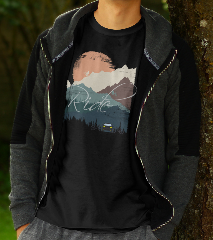 Ride The Mountain Adventure T-Shirt