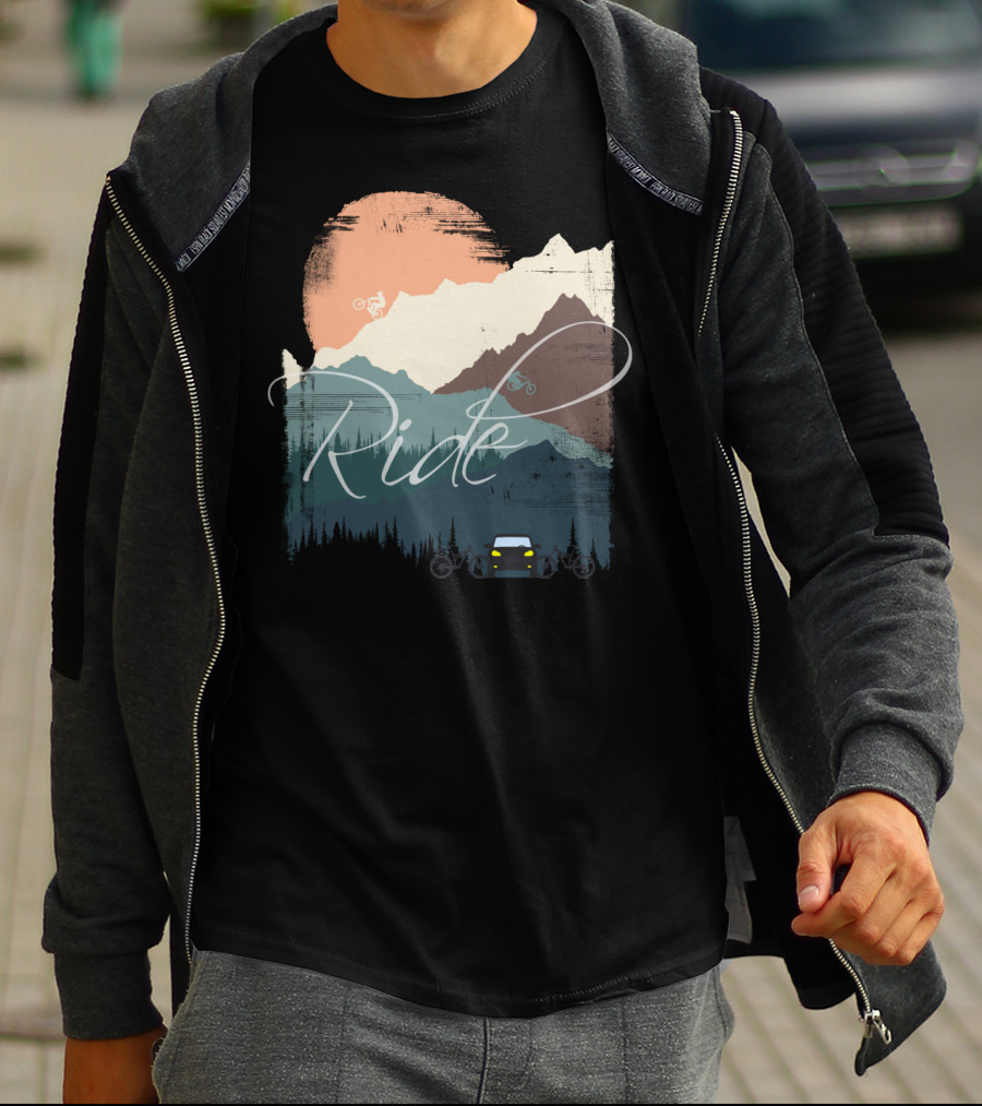 Ride The Mountain Adventure T-Shirt