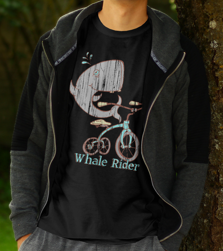 Whale Rider Bicycle Adventure T-Shirt
