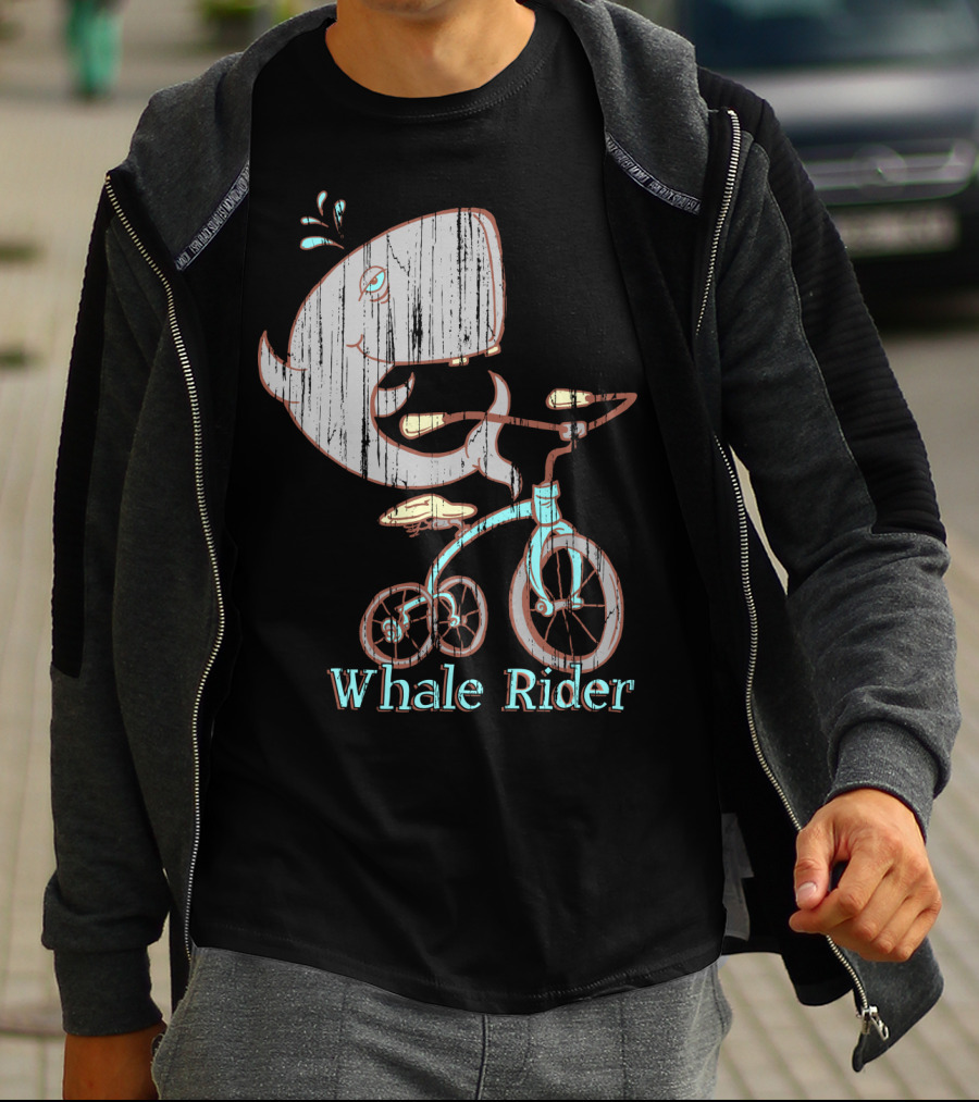 Whale Rider Bicycle Adventure T-Shirt