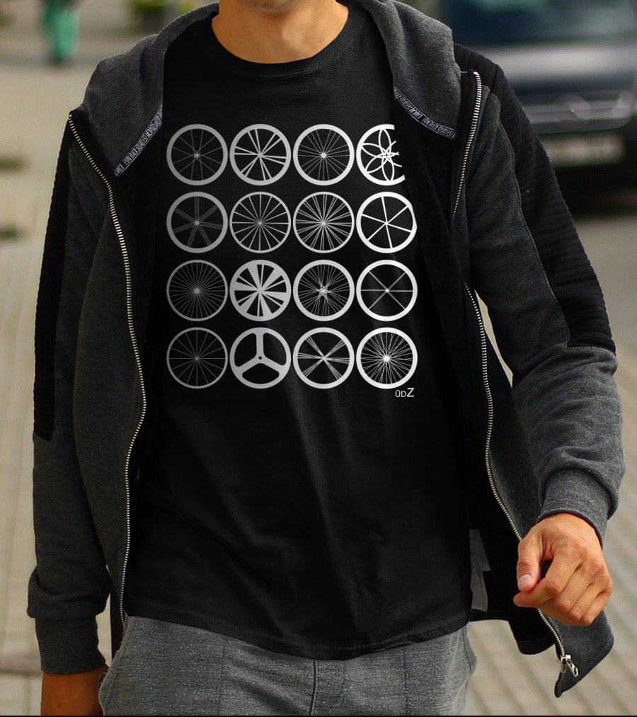 Wheels Land Corporation 0D Z Iconic Wheel T-Shirt