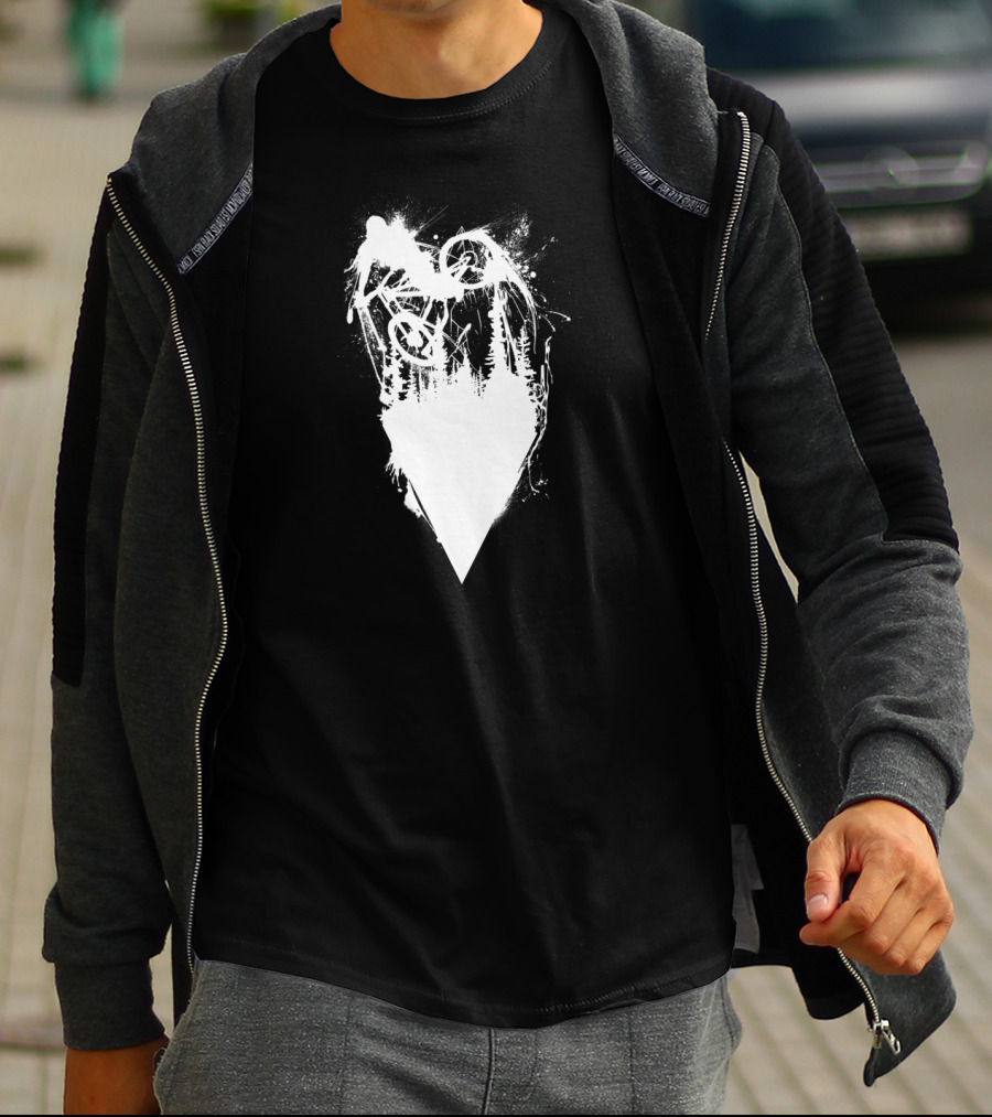 Whip Ink White BMX Forest T-Shirt