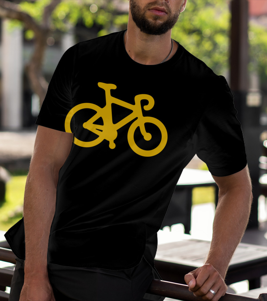 Yellow Road Bike T-Shirt