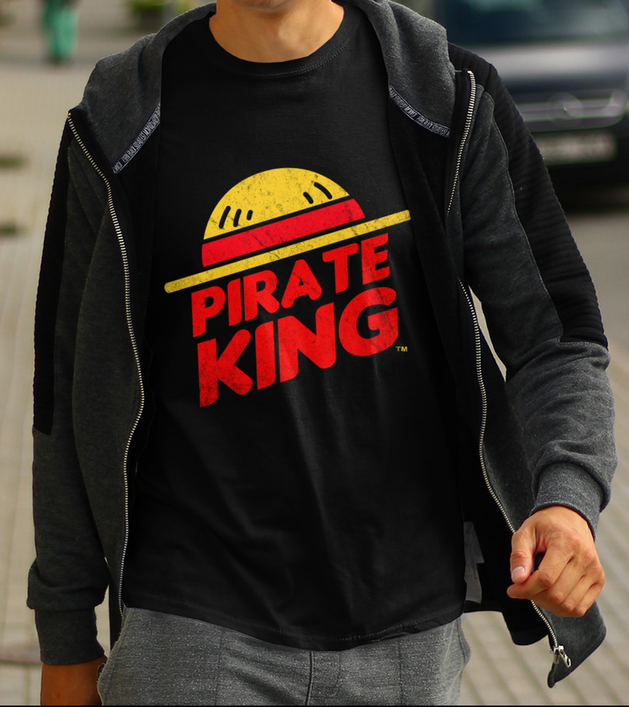 PIRATE KING Straw Hat Anime T-Shirt