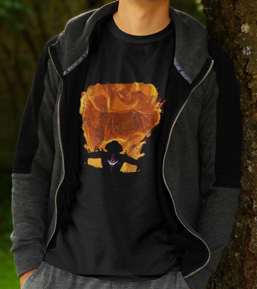 Fire Fist Ace Flaming Punch T-Shirt