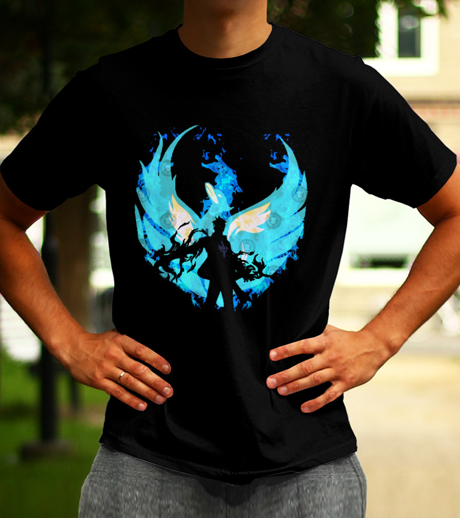Marco The Phoenix Blue Flame Mastery Guardian Transformation T-Shirt