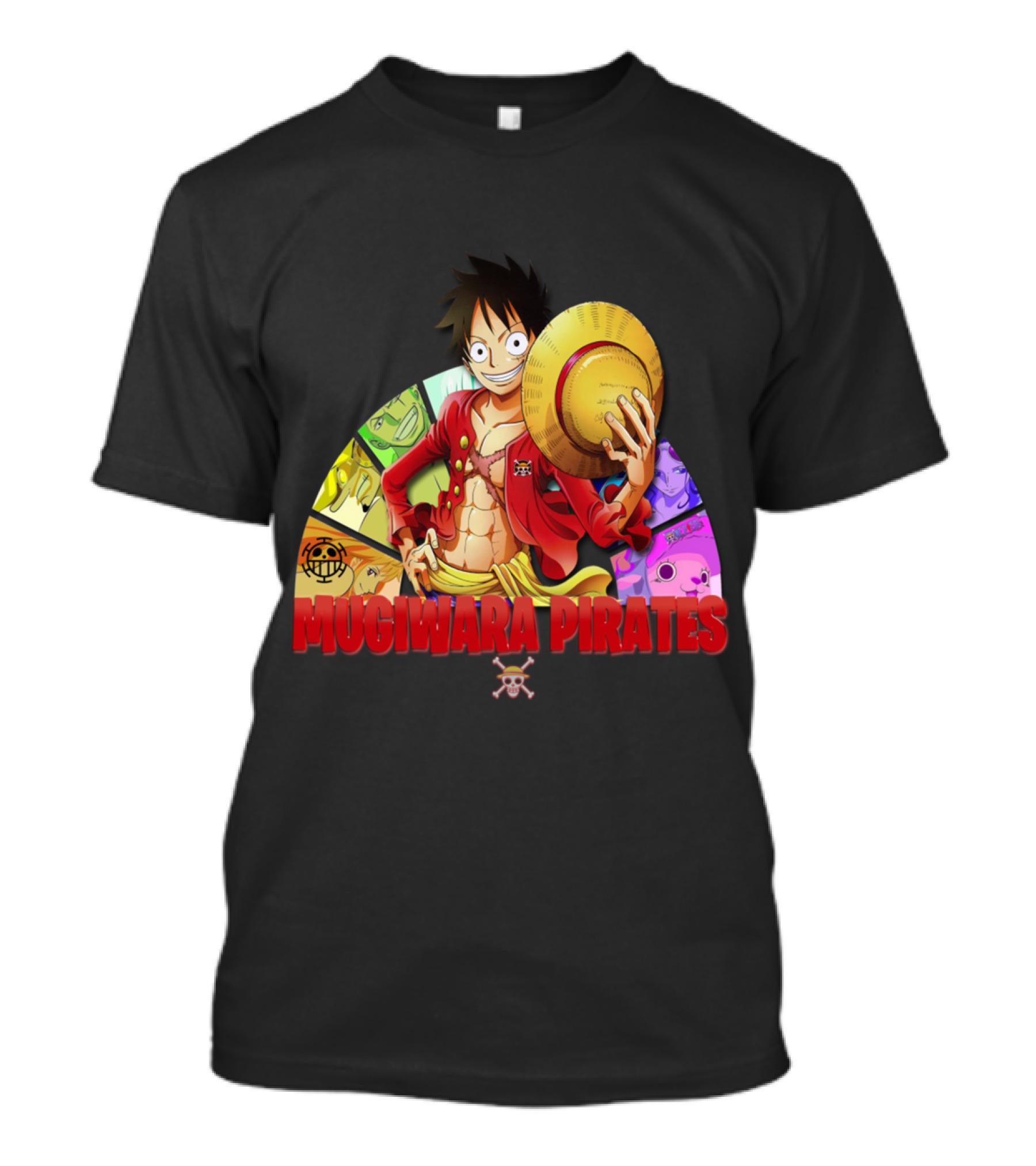 Monkey D Luffy Mugiwara Pirates T-Shirt
