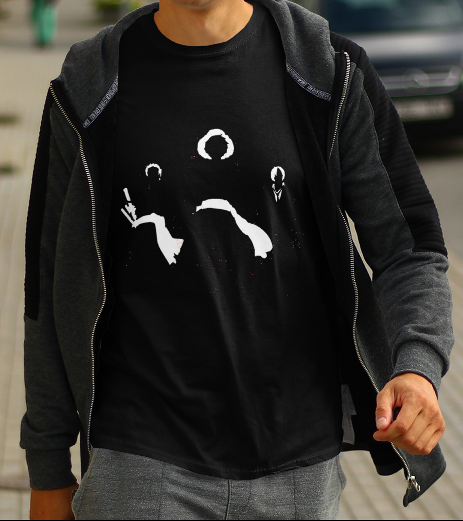 Monster Trio Silhouette Icons T-Shirt