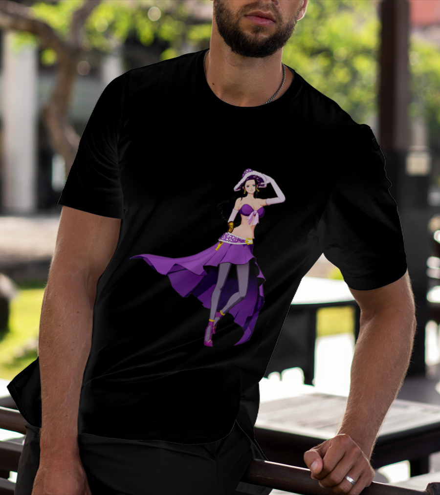 Nico Robin Purple Dress Halloween Costume T-Shirt