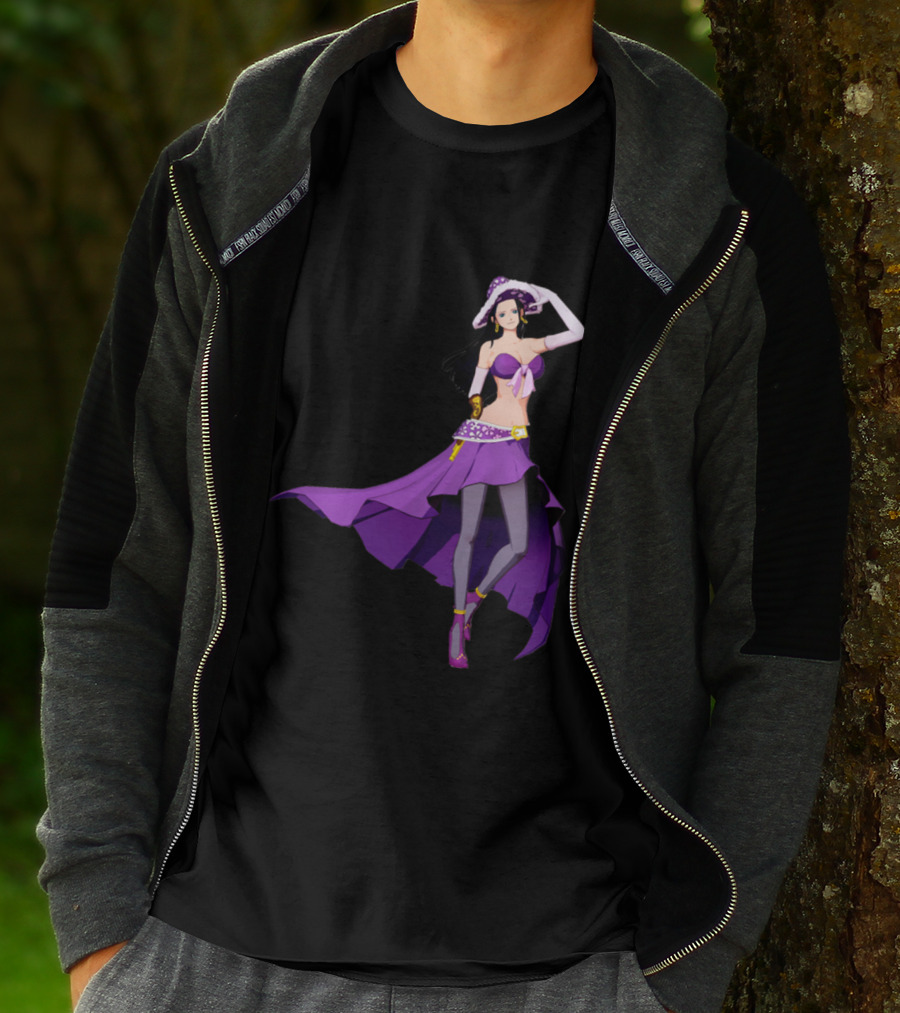 Nico Robin Purple Dress Halloween Costume T-Shirt