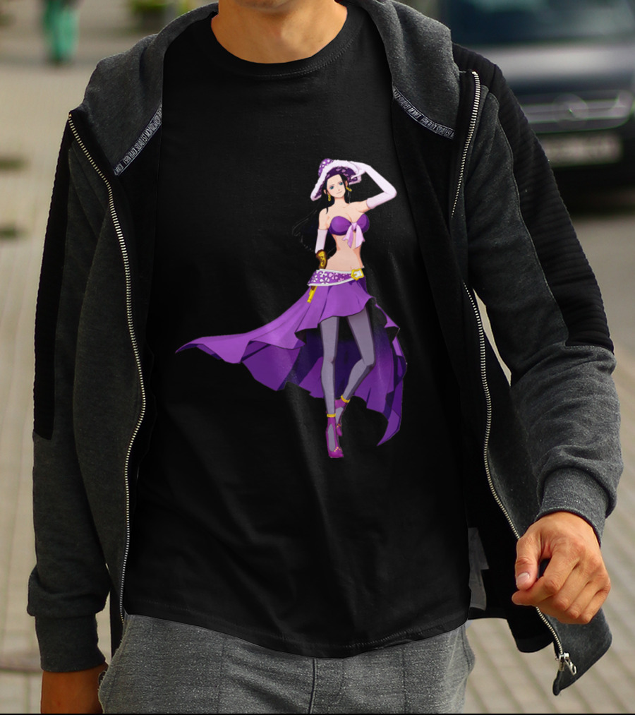 Nico Robin Purple Dress Halloween Costume T-Shirt