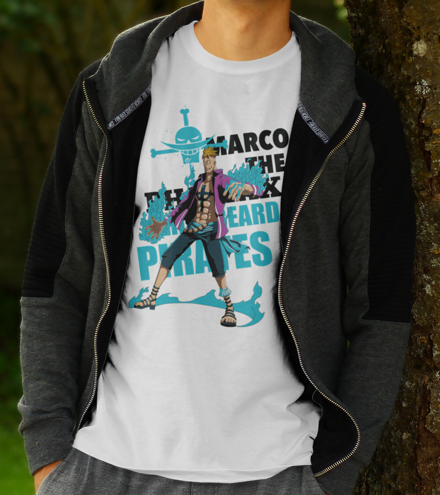 Marco The Phoenix Whitebeard Pirates One Piece T-Shirt