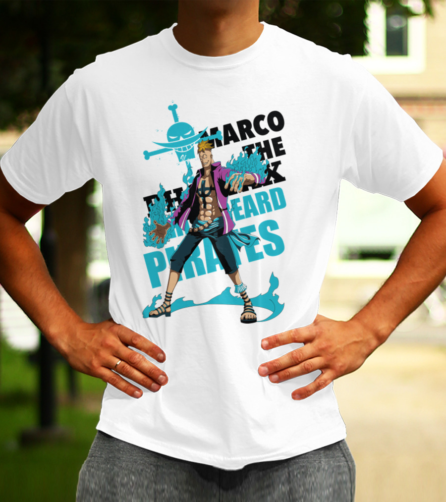 Marco The Phoenix Whitebeard Pirates One Piece T-Shirt