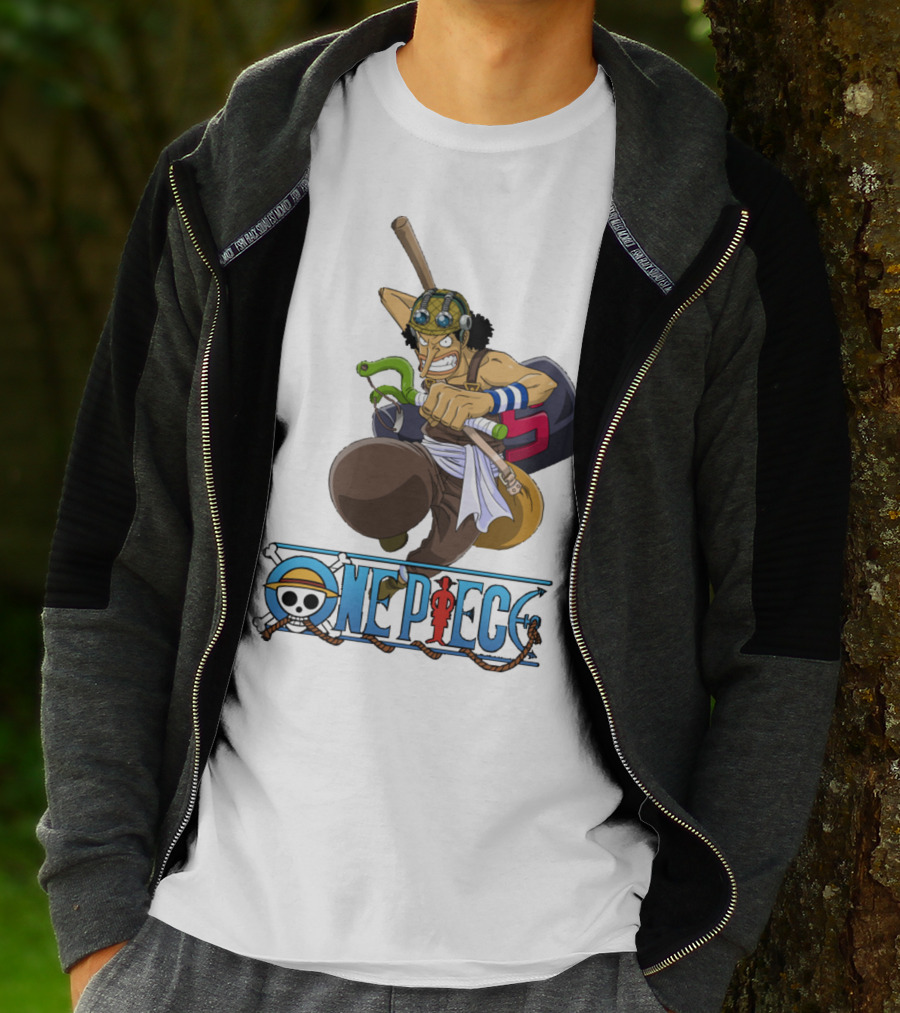 One Piece Usopp Straw Hat Pirate Character T-Shirt