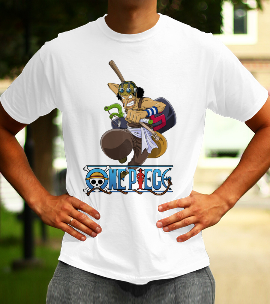One Piece Usopp Straw Hat Pirate Character T-Shirt