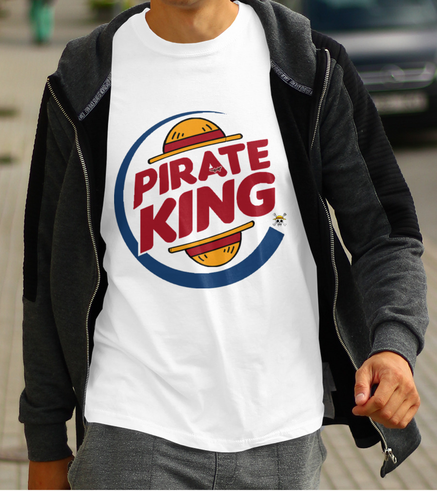 Pirate King Straw Hat Anime Adventure T-Shirt