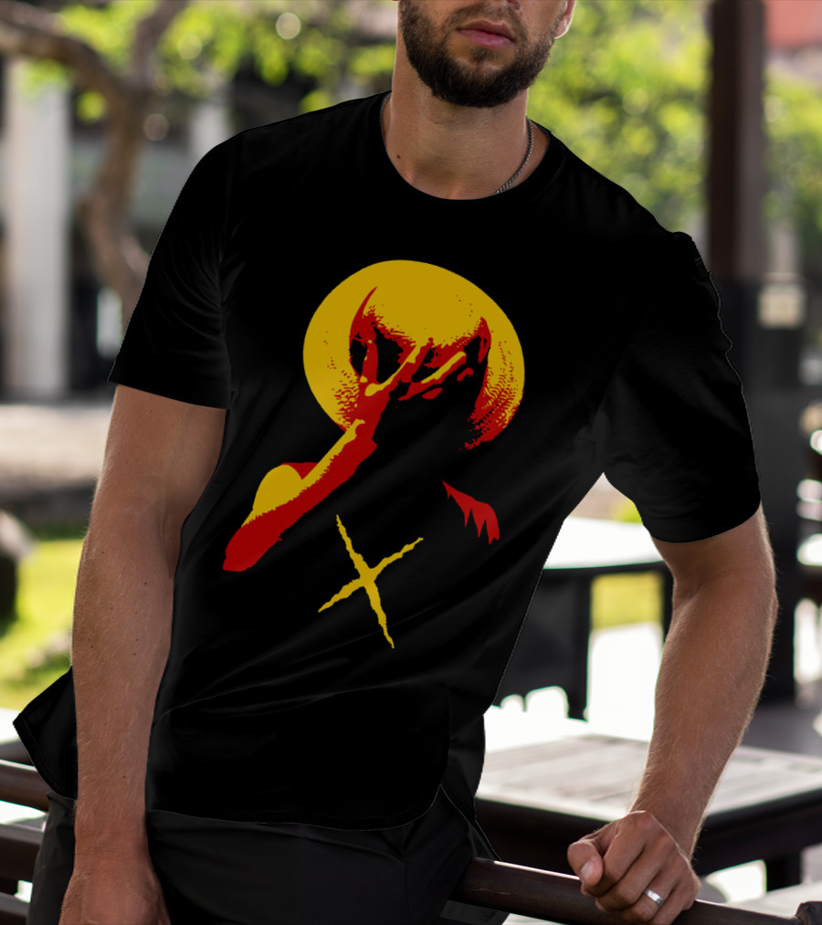 Monkey D. Luffy Portrait With Straw Hat And Crossed Arms T-Shirt