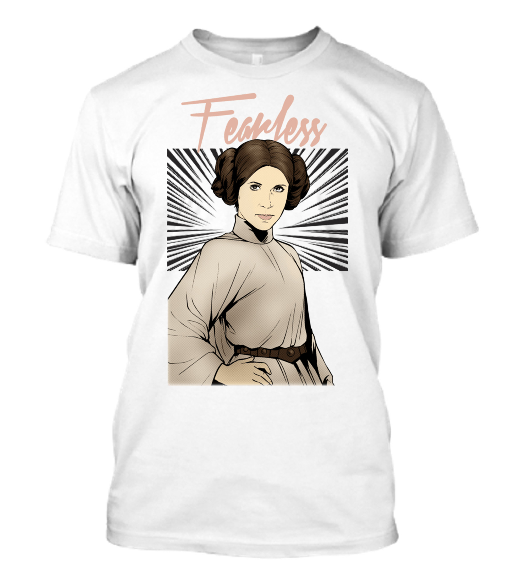 Fearless Princess Leia Iconic Starburst T-Shirt