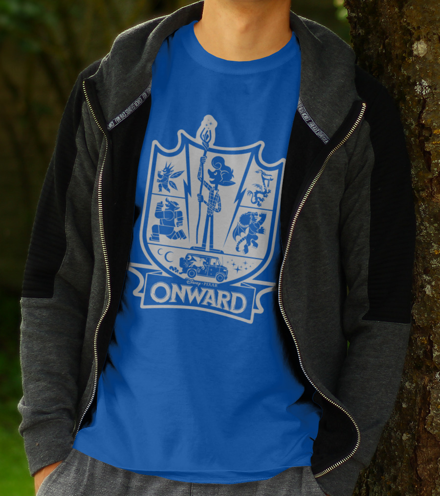 Disney Pixar Onward Magical Adventure Crest T-Shirt